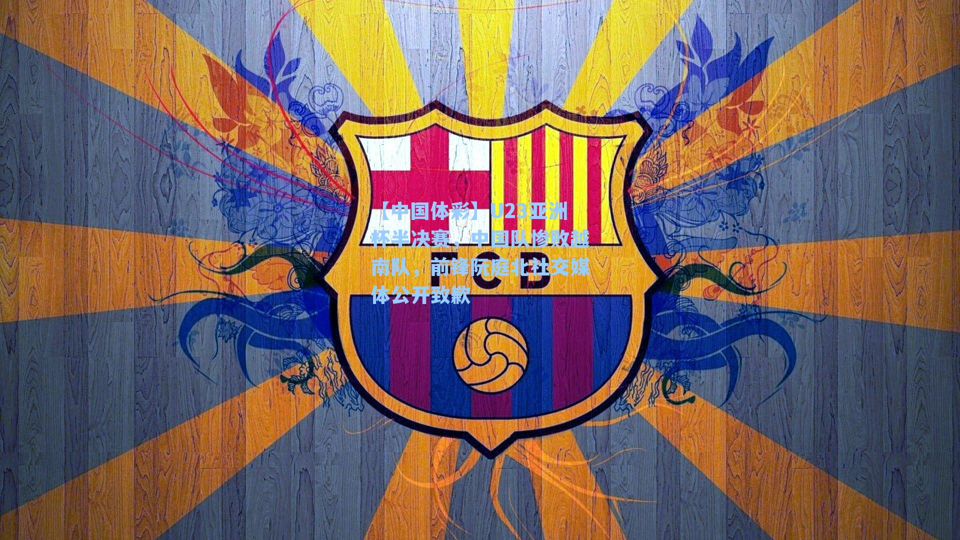 U23亚洲杯半决赛，中国队惨败越南队，前锋阮庭北社交媒体公开致歉